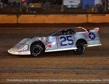 Cedar Lake Speedway (New Richmond, WI) – World of Outlaws Case Late Model Series – USA Nationals – August 1st-3rd, 2024. (Todd Boyd photo)