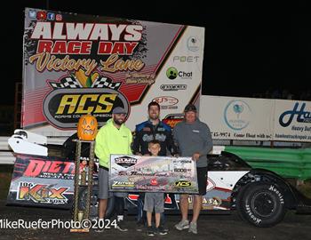 Adams County Speedway (Corning IA) – Malvern Bank East & West Series – Pumpkin Dash – October 4th-5th, 2024. (Mike Ruefer Photo)