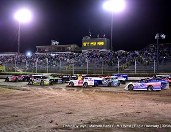 Eagle Raceway (Eagle, NE) – Malvern Bank West Series – Stewart Alley Memorial – September 8th, 2024. (Todd Boyd Photo)