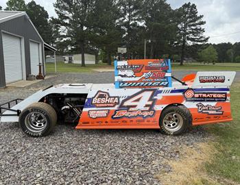 Josh Baucom won the Pro Mod feature at Ark-La-Tex Speedway on April 18