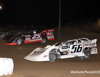 Maquoketa Speedway (Maquoketa, IA) – Midwest Auto Racing Series (MARS) Late Model Championship – Nippy 50 – March 28-29, 2025. (Mike Ruefer photo)