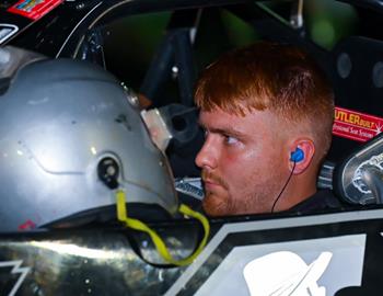 Chase Holland in the cockpit during the 2024 season.