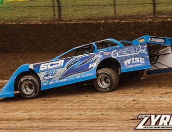 Haiden in action at Eldora Speedway on Sept. 7-9 during the World 100. 