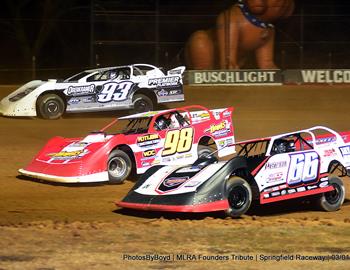 Springfield Raceway (Springfield, MO) – MLRA Founders Tribute – February 28-March 1, 2025. (Todd Boyd photo)