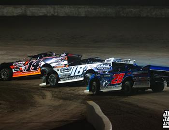Volusia Speedway Park (De Leon Springs, FL) – World of Outlaw Late Model Series – DIRTcar Nationals – February 10th-15th, 2025. (Josh James Artwork)