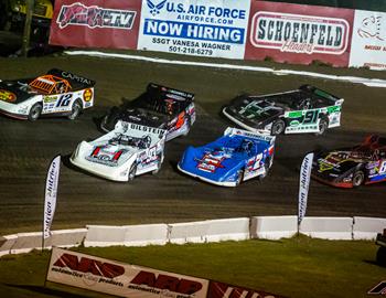 Batesville Motor Speedway (Locust Grove, AR) – Lucas Oil Late Model Dirt Series – Topless 100 – August 16th-17th, 2024. (Heath Lawson Photo)