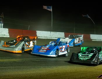 Batesville Motor Speedway (Batesville, AR) – Lucas Oil Late Model Dirt Series – Topless 100 – August 16th-17th, 2024. (Heath Lawson photo)