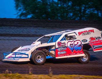 Hancock County Speedway (Britt, IA) – United States Modified Touring Series (USMTS) – Hobo 100k Nickel Nationals – May 23, 2025. (RacinDirt.com photo)