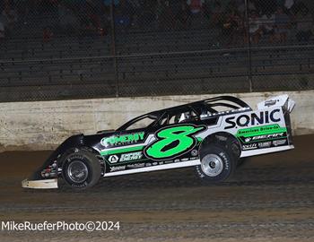 Callaway Raceway (Fulton, MO) – Lucas Oil Midwest Late Model Racing Association – June 7th, 2024. (Mike Ruefer Photo)