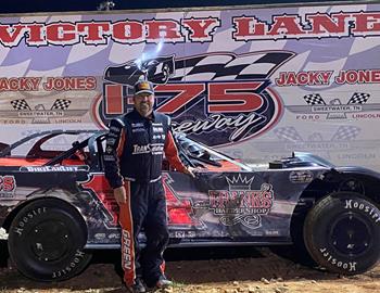 Leading every lap to win Saturday night’s season finale, Jerry Green wrapped up the 2020 Track Championship at I-75 Raceway in Sweetwater, Tenn.