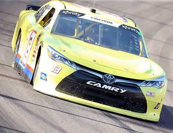 Chad Finchum had a different look on his No. 13 at Phoenix Raceway.
