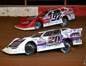 Talladega Short Track (Eastaboga, AL) – World of Outlaws Late Model Series – Alabama Gang 100 – April 26th, 2025. (Simple Moments Photography)
