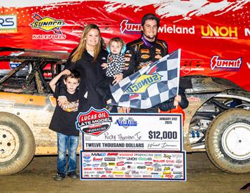 Ocala Speedway (Ocala, FL) – Lucas Oil Late Model Dirt Series – Wieland Winter Nationals – February 4th-8th, 2025. (Heath Lawson photo)