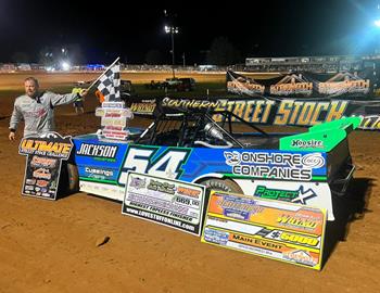 Chad Thrash won the Southern Street Stock Nationals on August 20.