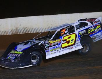 Brian Shirley raced to the $15,000 World of Outlaws CASE Late Model Series win on Saturday, June 3 at Paducah (Ky.) International Raceway. (Josh James image)