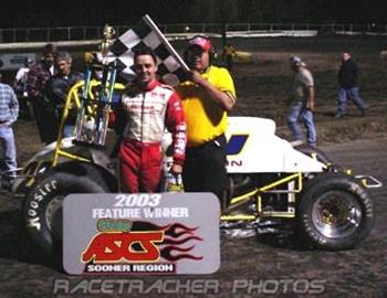 Travis Rilat wins (Racetracker Photo)