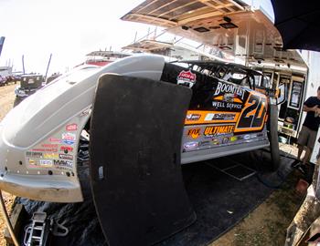 Florence Speedway (Walton, KY) – Lucas Oil Late Model Dirt Series – North/South 100 – August 8th-10th, 2024. (Heath Lawson Photo)