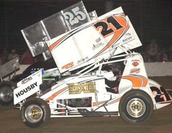 Brian Brown (21) and Gary Taylor (25x)