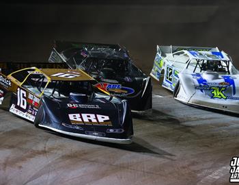 Volusia Speedway Park (De Leon Springs, FL) – World of Outlaw Late Model Series – DIRTcar Nationals – February 10th-15th, 2025. (Josh James Artwork)