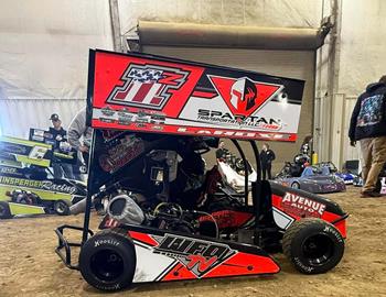 Zander LaRose competes in the Spring Kart Nationals at the Southern Illinois Center (DuQuoin, IL) on March 22-23, 2025.