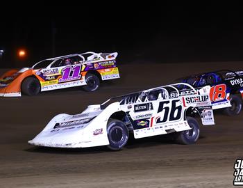 Maquoketa Speedway (Maquoketa, IA) – MARS Late Model Championship – Nippy 50 – March 28-29, 2025. (Josh James Artwork photo)