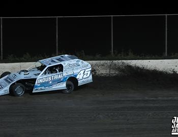 Tri-City Speedway (Granite City, IL) – Midwest Auto Racing Series (MARS) Modified Championship – May 23, 2025. (Josh James Artwork photo)