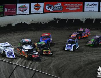 Tri-State Speedway (Haubstadt, IN) – Summit Modified Nationals  – July 5th, 2025. (Josh James Artwork)