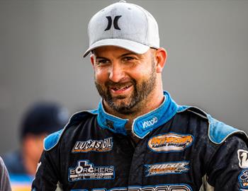 On the road with the Lucas Oil Late Model Dirt Series. (Heath Lawson photo)