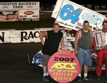 Johnny Miller scores his first ASCS feature win