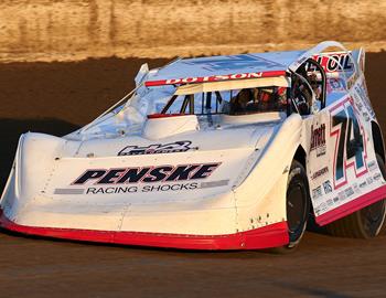 Volusia Speedway Park – World of Outlaw Late Model Series – DIRTcar Sunshine Nationals – January 24-25th, 2025. (Josh James Artwork)