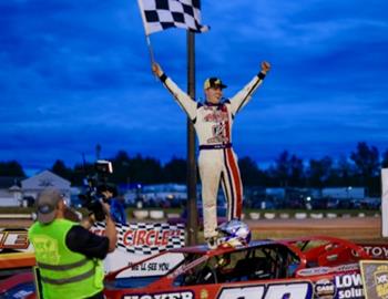 Bobby PIerce wins at Proctor Speedway July 6