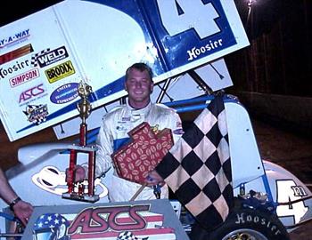 Michael Dupuy wins at Speedway 90, 9/28/02