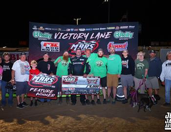 Quincy Raceway (Quincy, IL) – MARS Late Model Championship Series – May 16th, 2025. (Josh James Artwork)