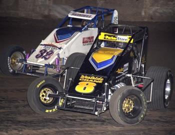 Hockett (8) and Swindell (32) battled most of the way