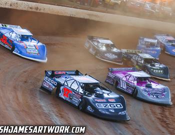 The Dirt Track at Charlotte (Concord, NC) – World of Outlaws Case Late Model Series – World Finals – November 2nd-4th, 2023. (Josh James photo)