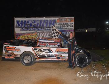 Mike Weeks scored a $2,000 victory on Sunday night at Wartburg (Tenn.) Speedway in the Limited Late Model division.