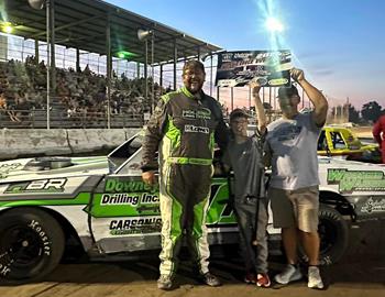 Jacob Wolsleben wins at Lincoln County Raceway on August 3