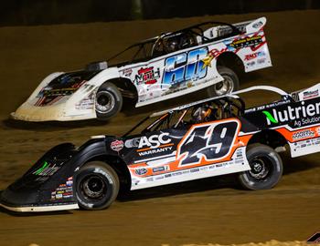 Atomic Speedway (Chillicothe, OH) – Lucas Oil Late Model Dirt Series – Independence 50 – July 4th, 2025. (Heath Lawson Photo)