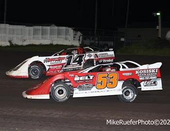 Adams County Speedway (Corning, IA) – Malvern Bank West Series – Gail & Karen Hampel Memorial – June 28th, 2025. (Mike Ruefer Photo)