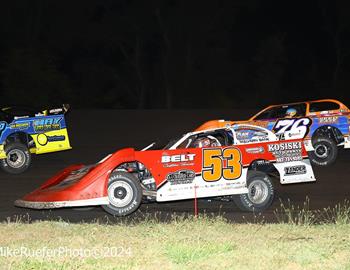 Adams County Speedway (Corning IA) – Malvern Bank East & West Series – Pumpkin Dash – October 4th-5th, 2024. (Mike Ruefer Photo)