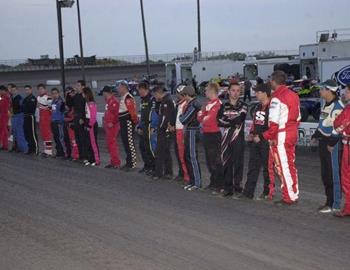 Driver introductions during opening ceremonies