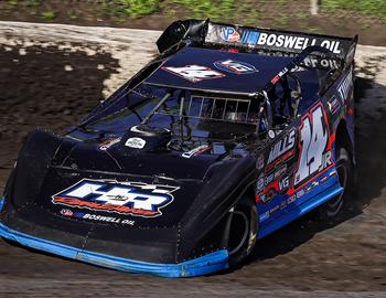 Macon Speedway (Macon, IL) – DIRTcar Summer Nationals Hell Tour – Herald & Review 100 – June 26th, 2025. (Tyler Carr Photo)