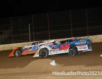 Lake Ozark Speedway (Eldon, MO) – Lucas Oil Midwest Late Model Racing Association (MLRA) – Battle at the Beach – April 28th-29th, 2023. (Mike Ruefer photo)