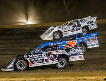 Atomic Speedway (Chillicothe, OH) – Lucas Oil Late Model Dirt Series – Buckeye Spring 50 – March 24th, 2024. (Heath Lawson photo)