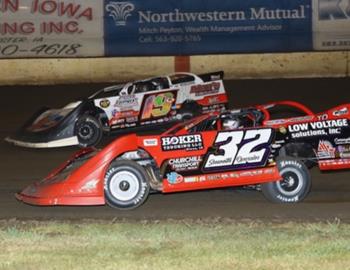 Bobby Pierce wins the Yankee Dirt Track Classic opener at 300 Raceway on August 30