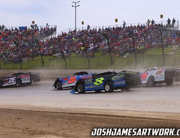 Eldora Speedway (Rossburg, OH) – Dirt Late Model Dream – June 10th-11th, 2022. (Josh James Artwork)