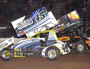 Kolt Walker (45k) and Eric Baldaccini (b4) on the front row of the feature