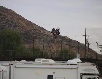 Austin Wiliams lauches the # 2 sprint car outta the park!!!!
