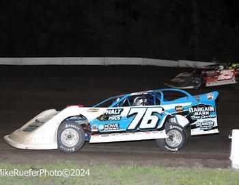 Hamilton County Speedway (Webster City, IA) – World of Outlaws Case Late Model Series – June 25th, 2024. (Mike Ruefer Photo)