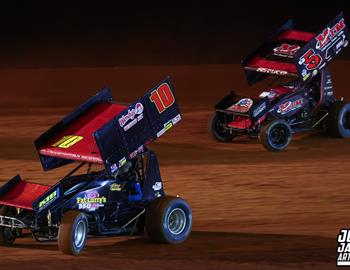 I-75 Raceway (Sweetwater, TN) – United Sprint Car Series – November 1st-2nd, 2024. (Josh James Artwork)